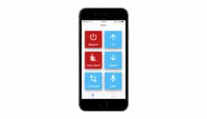 Mobile Maestro app on phone - muscular dystrophy