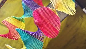 Diwali decorations hanging