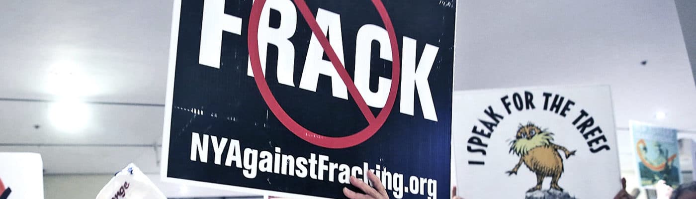 anti-fracking protest