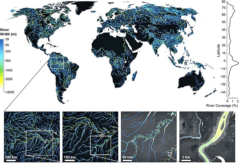 rivers map