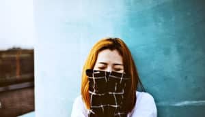 sleeves over face (haptic communications concept)