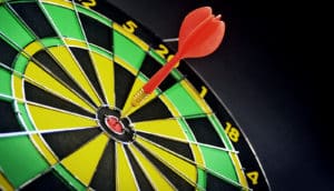 dart board bullseye