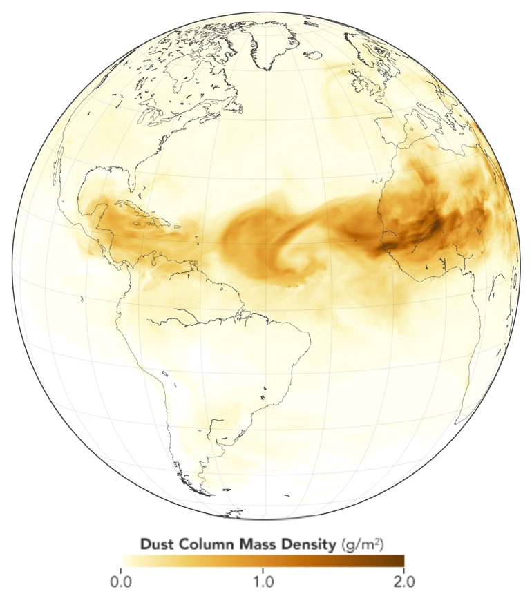 dust map