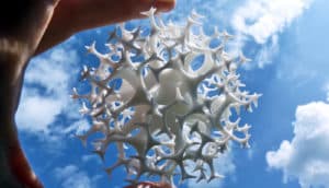 3D printed "cloud" (3D printing concept)