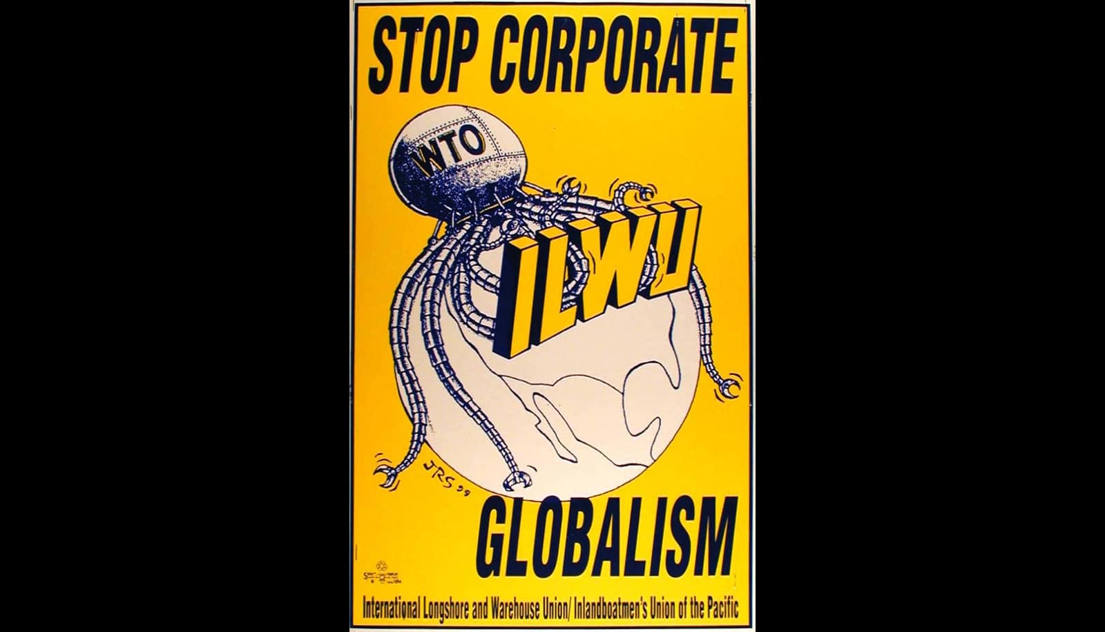 anti-WTO poster