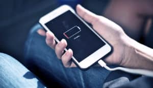 charging dead phone (batteries concept)