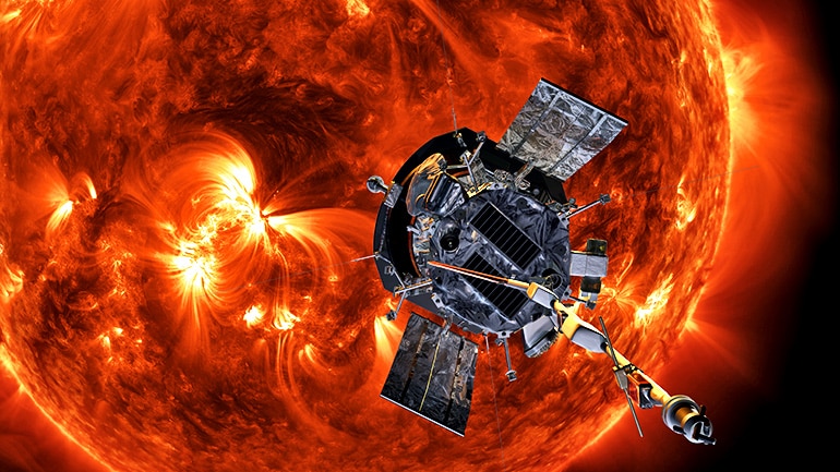 Parker Solar Probe illustration