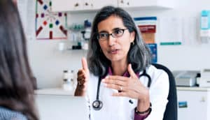 doctor talking to patient (doctors concept)