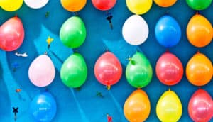 balloons popped (prostate cancer concept)