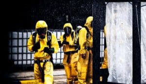 hazmat suit people
