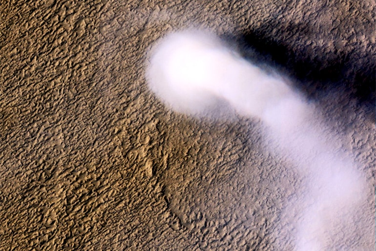 martian dust storm