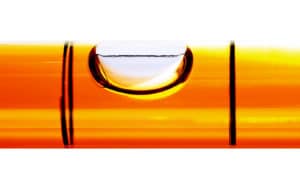 orange level bubble