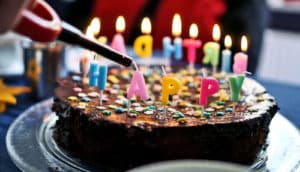 birthday cake (lifespan concept)