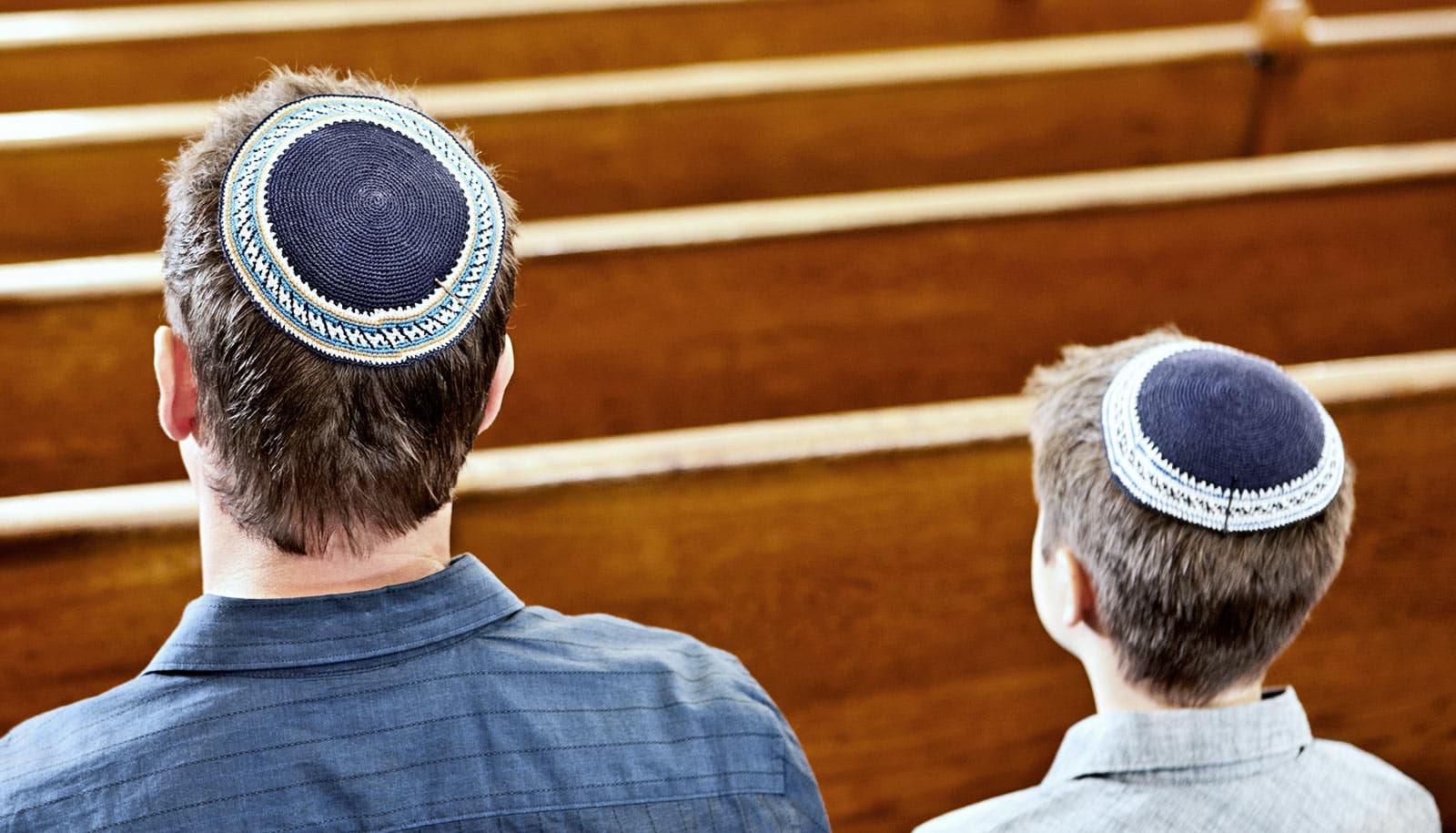 Jewish father and son