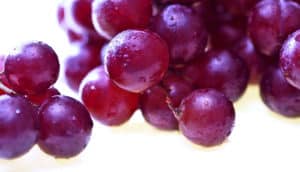 red grapes