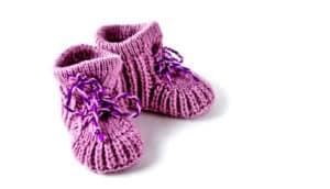 baby booties (CRISPR concept)