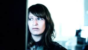 stressed out woman (mood concept)