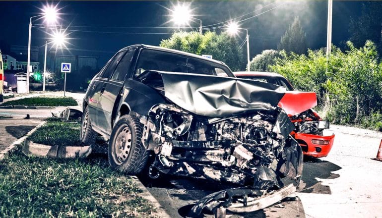 car crash two cars