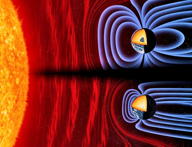 earth inner core comparison