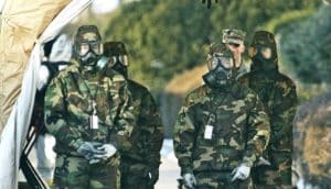 hazmat team in camo (ricin concept)