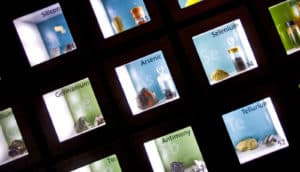 periodic table of element samples