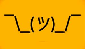 shrug emoji