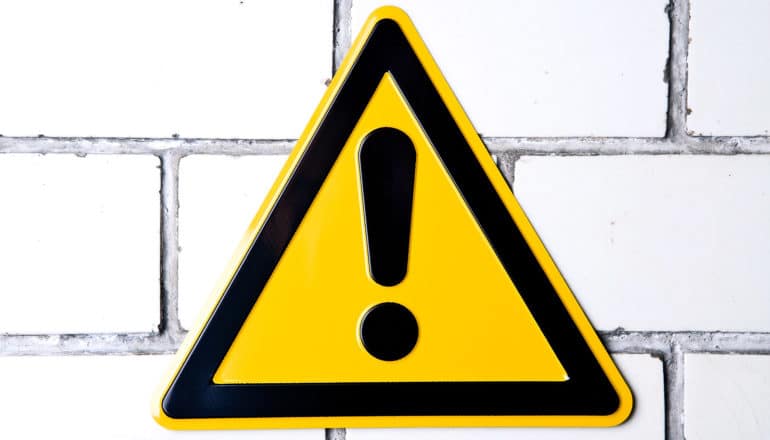 warning sign (machine learning concept)
