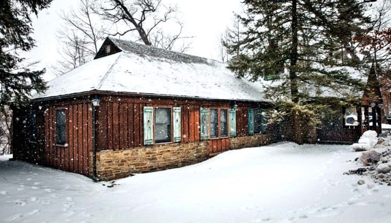 Toboggan Lodge, which researchers used as a case study for a new smart control system that includes a machine learning algorithm predicting the accuracy of weather forecasts (machine learning concept)