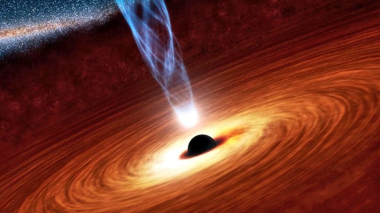 black hole flares