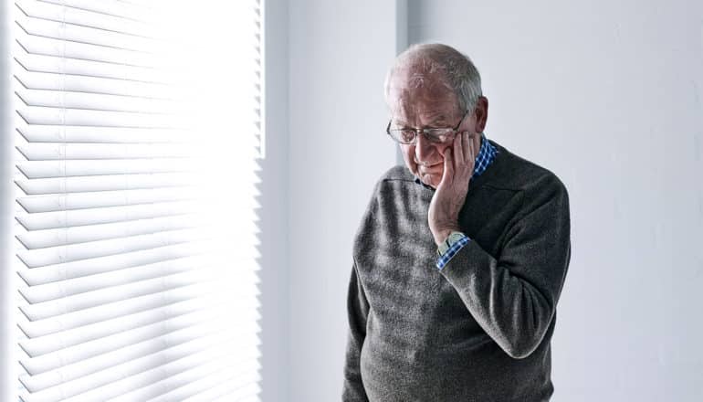 older man confused