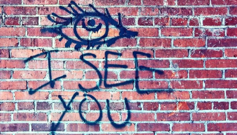 I see you graffiti (cancer drug delivery concept)