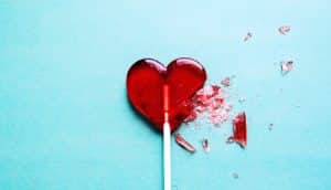 broken heart candy