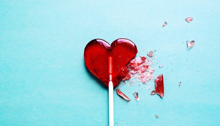 broken heart candy