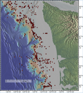 plume locations off washington coast