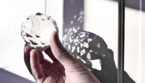 holding crystal ball (solar panels concept)