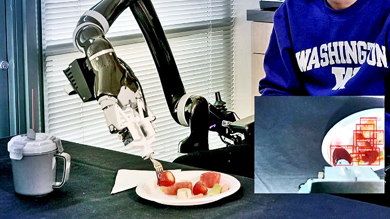 robotic feeding arm