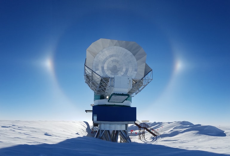 south pole telescope 