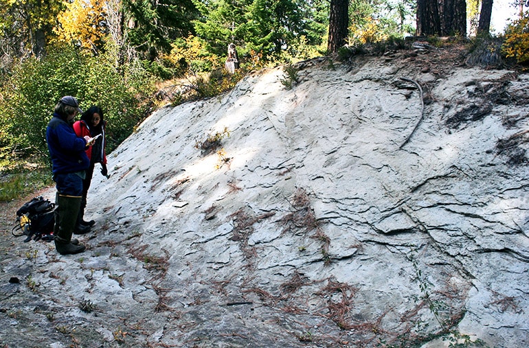 Teanaway river bedrock