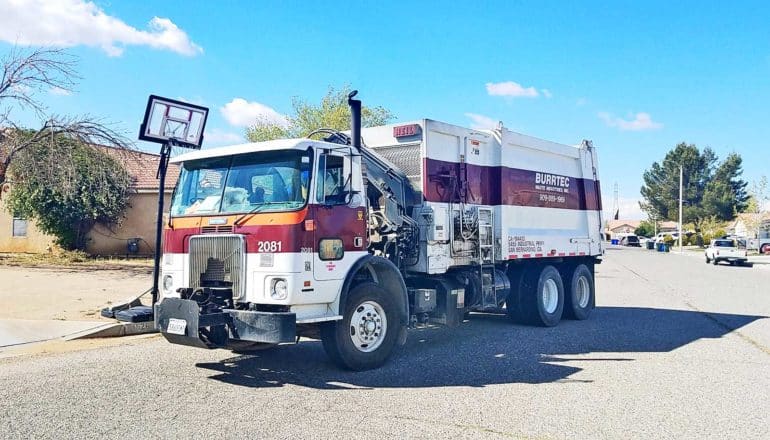 recycling truck