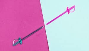 cocktail stirrer swords (skin development concept)