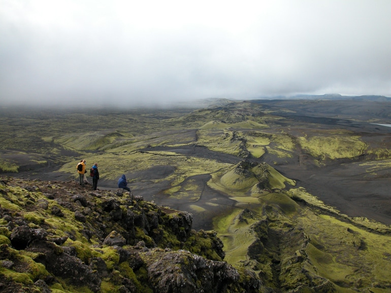 Iceland landscape - Laki volcano