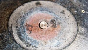 leidenfrost droplets - drop of water on hot surface