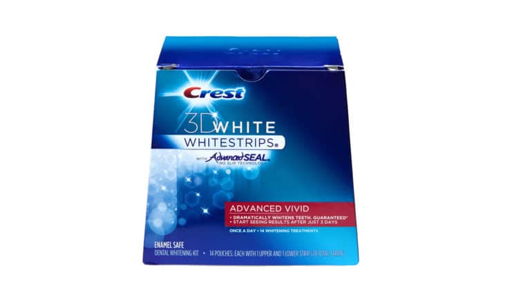 blue box of crest whitestrips