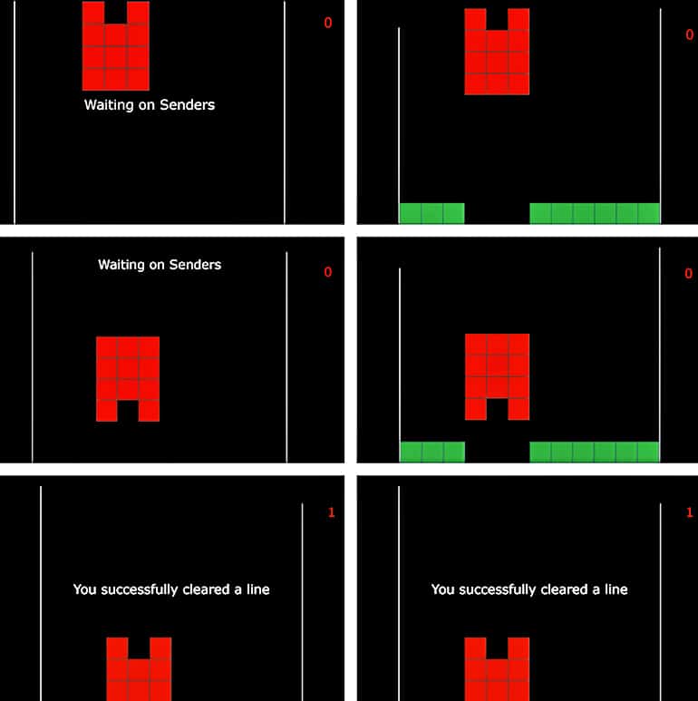 An example of the BrainNet game