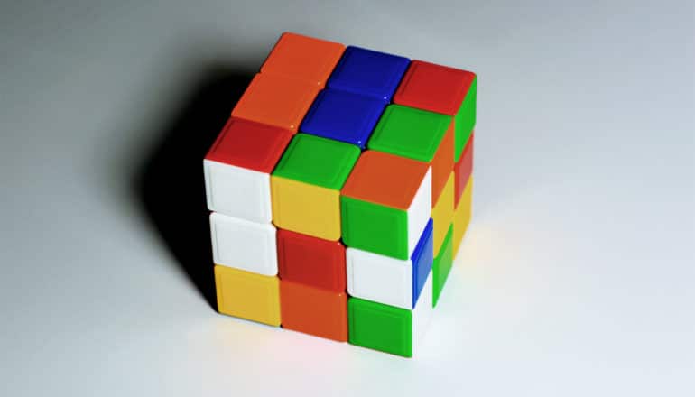 rubik's cube (brain networks concept)