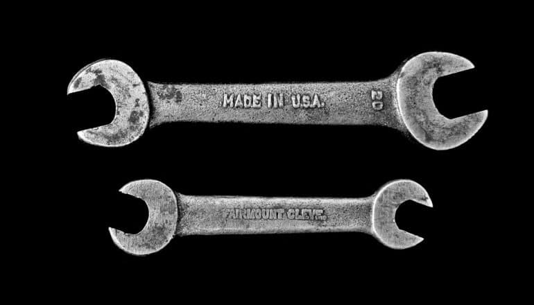 two wrenches