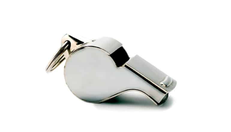 silver whistle