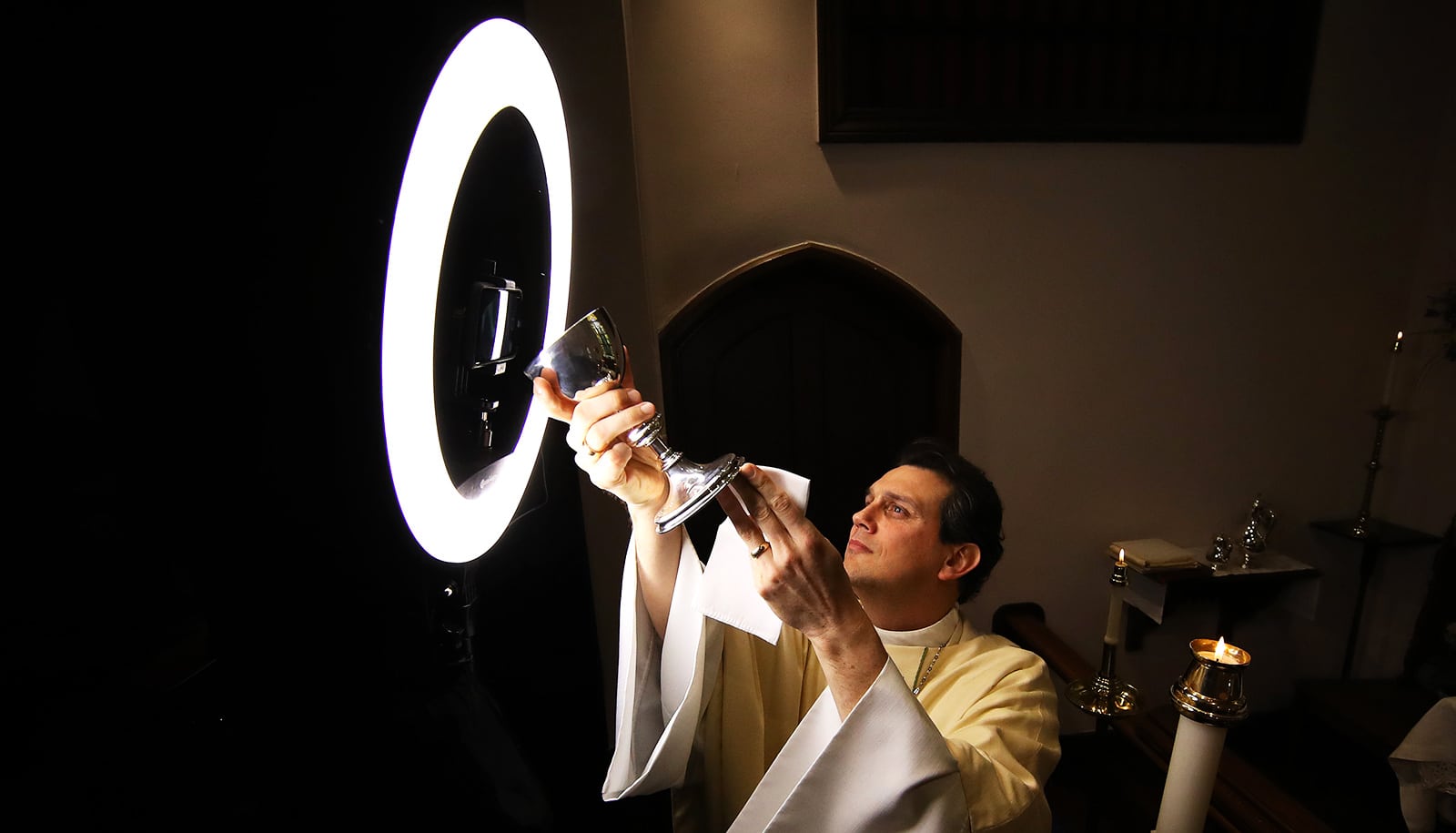 Religious life was converting to tech before COVID