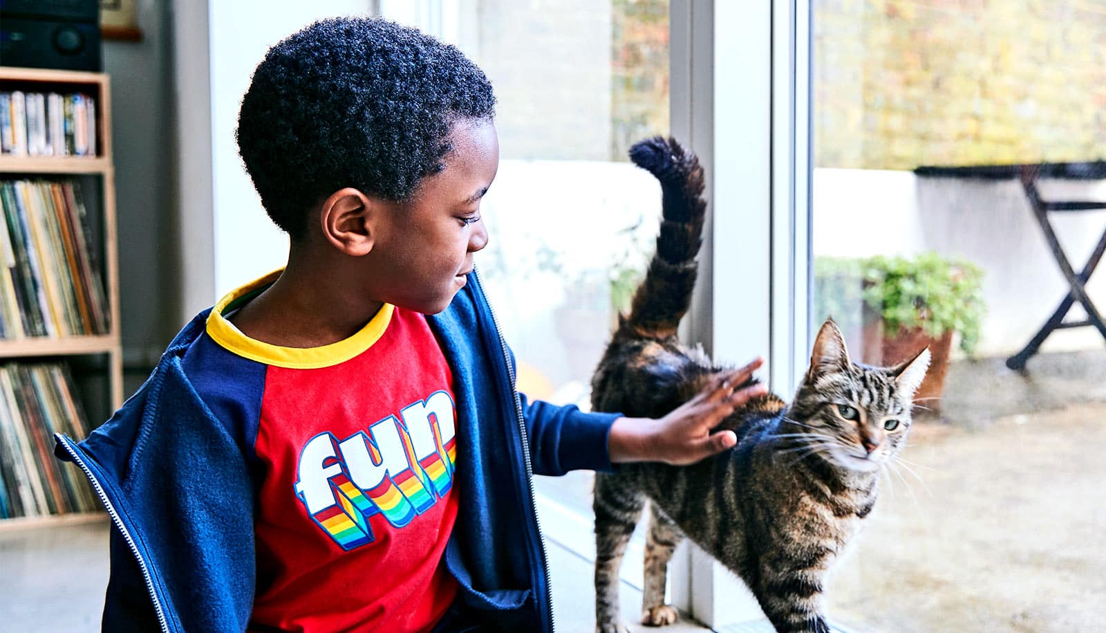 Cat adoption eases stress for felines and kids with autism