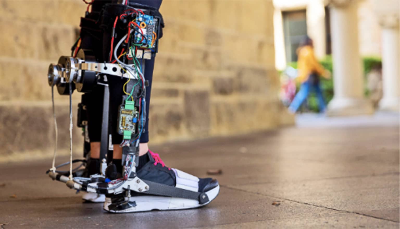 Exoskeleton boot steps into the real world without a tether Science